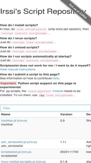 scripts.irssi.org