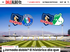 'dalealbo.cl' screenshot
