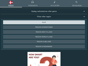 'radio-danmark.dk' screenshot