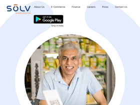 'solvezy.com' screenshot