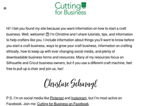 'cuttingforbusiness.com' screenshot