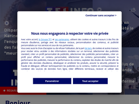 'tf1info.fr' screenshot