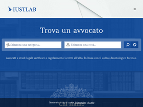'iustlab.org' screenshot