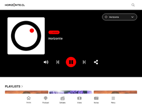 'horizonte.cl' screenshot