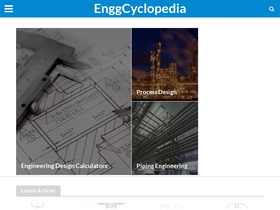 'enggcyclopedia.com' screenshot