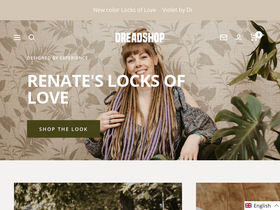 'dreadshop.com' screenshot