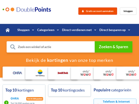 'doublepoints.nl' screenshot