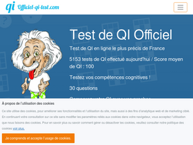 'officiel-qi-test.com' screenshot