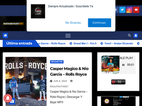 'nuevaruta507.net' screenshot