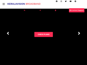 'keralavisionisp.com' screenshot