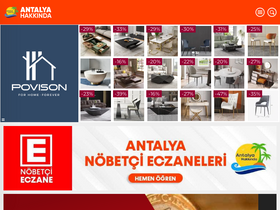 'antalyahakkinda.com' screenshot