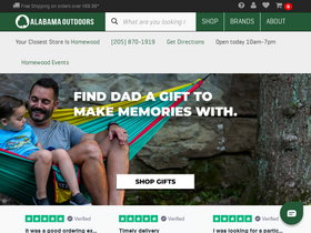 'alabamaoutdoors.com' screenshot