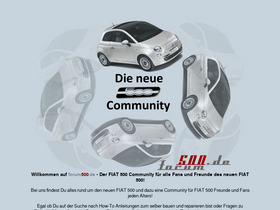 'forum500.de' screenshot