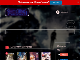 'shootingstarscans.com' screenshot