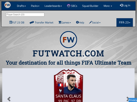 'futwatch.com' screenshot
