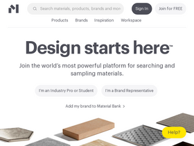 'materialbank.com' screenshot