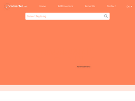 'converter.net' screenshot