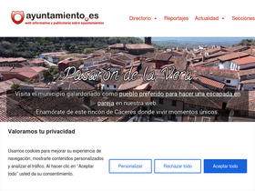 'ayuntamiento.es' screenshot