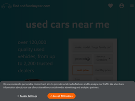 'findandfundmycar.com' screenshot