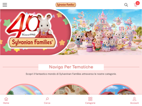 sylvanian-shop.it homepage screenshot