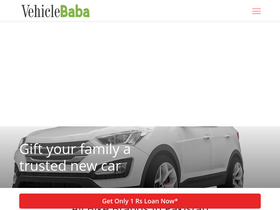 'vehiclebaba.com' screenshot
