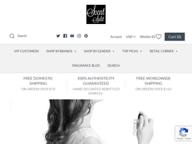 'scentsplit.com' screenshot