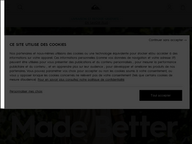 'quiksilver.fr' screenshot