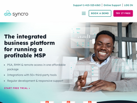'syncromsp.com' screenshot