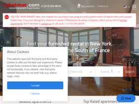 'nyhabitat.com' screenshot