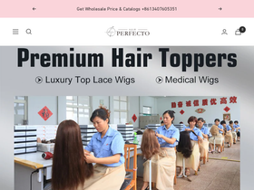 hairperfecto.com homepage screenshot