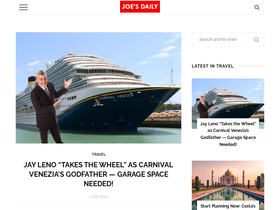 'joesdaily.com' screenshot