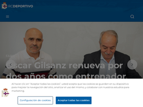 'rcdeportivo.es' screenshot
