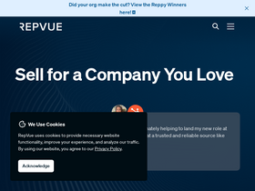 'repvue.com' screenshot