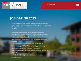 'enit.fr' screenshot