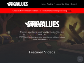 'stkvalues.com' screenshot