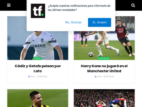 'todofichajes.com' screenshot