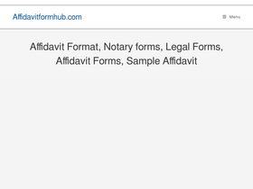 affidavitformhub.com