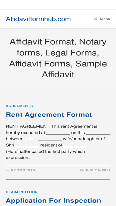 affidavitformhub.com