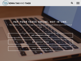 'iowataxandtags.org' screenshot