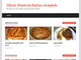 'receptek365.info' screenshot