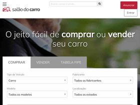 'salaodocarro.com.br' screenshot