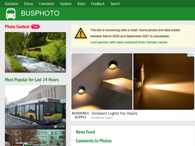 'busphoto.eu' screenshot