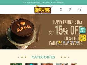 thebrowniestudio.com homepage screenshot