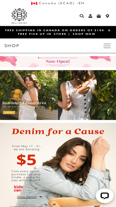 bellissimafashions.com