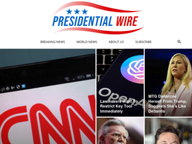 'presidentialwire.com' screenshot