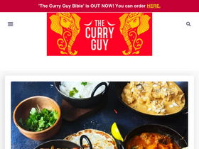 'greatcurryrecipes.net' screenshot
