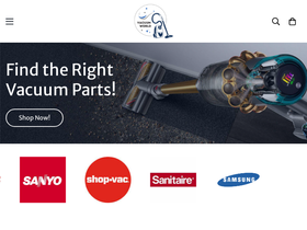 vacuumworld.shop homepage screenshot