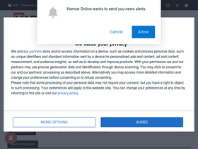 'harrowonline.org' screenshot