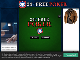 '247freepoker.com' screenshot