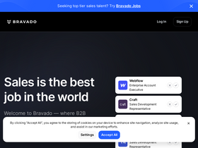 'bravado.co' screenshot